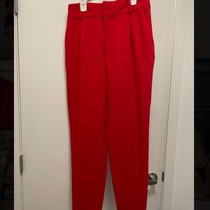 Zara Basic Red Pants